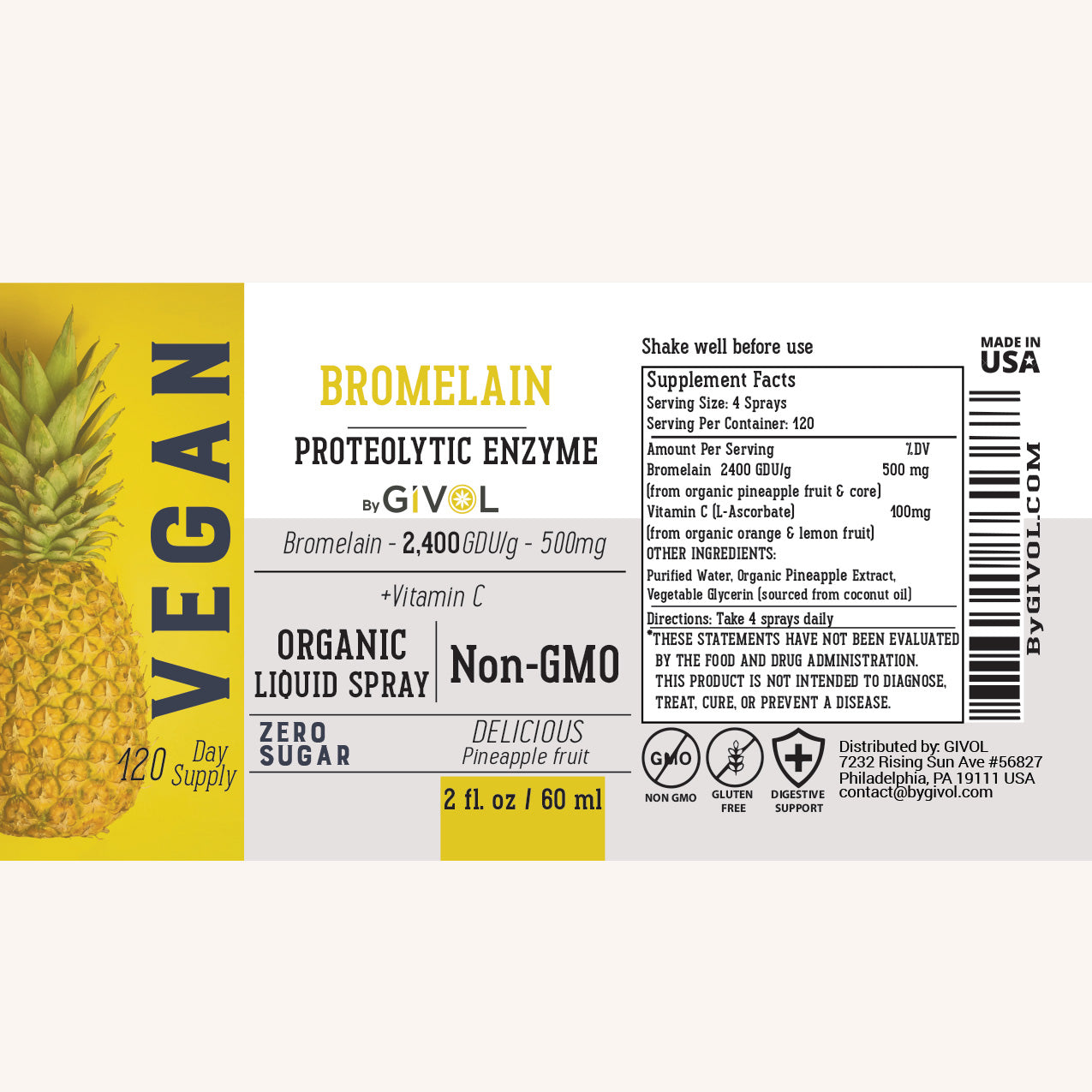 Bromelain Mist