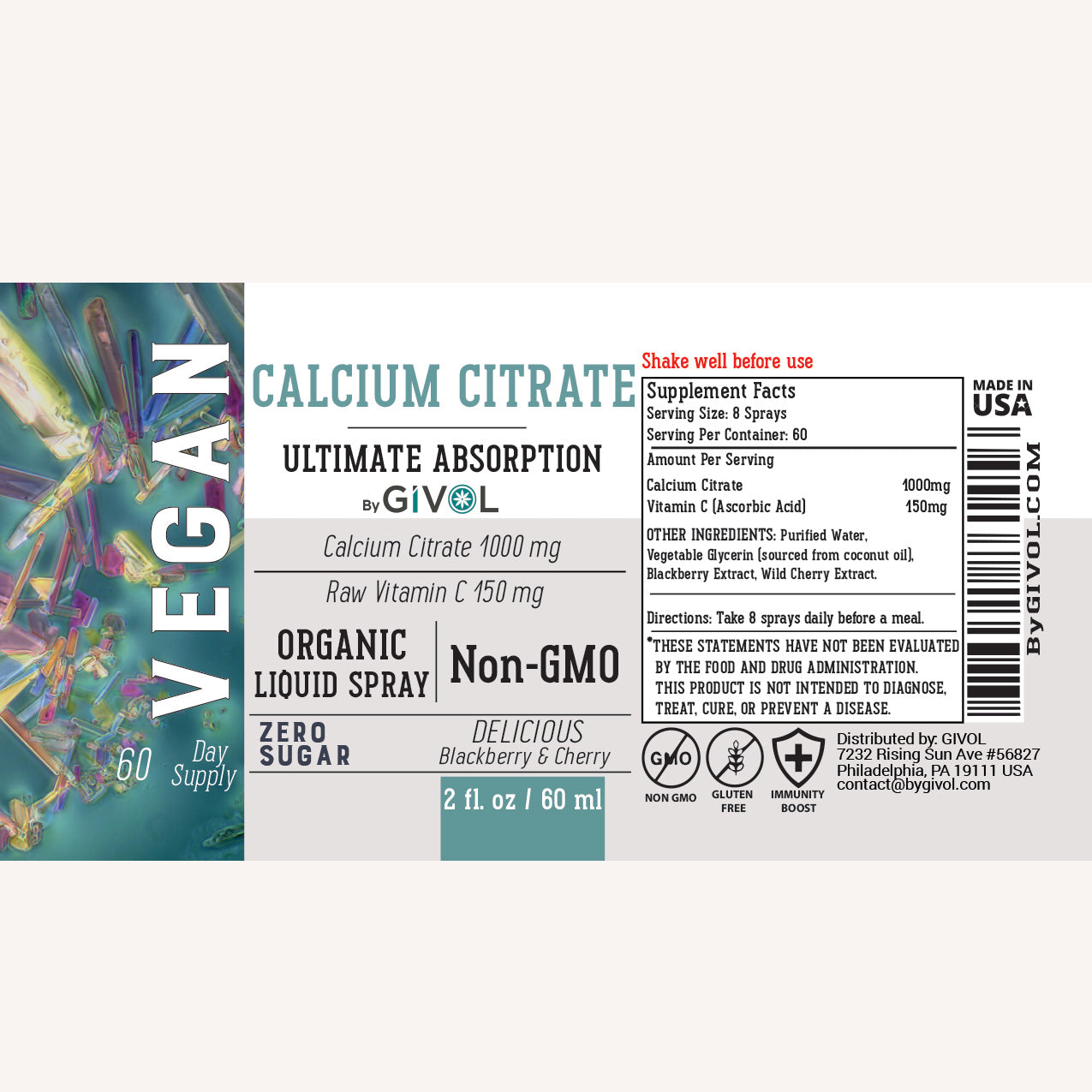 Calcium Citrate Mist